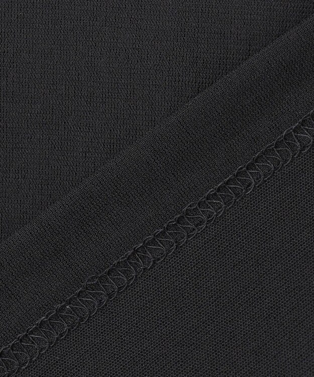 23区GOLF 【WOMEN】肌に優しいコットン100% 大人気の天然素材はお早めに マイルドドライハイネック インナー 春先からの紫外線対策が大切 ブラック系