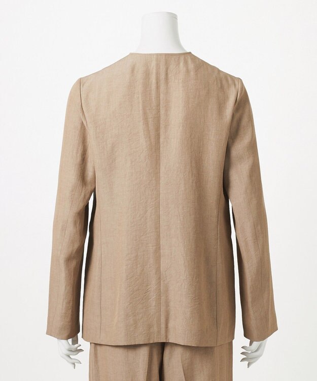 23区 【GOLD LABEL】ナチュラルシャンブレー ジャケット ベージュ系
