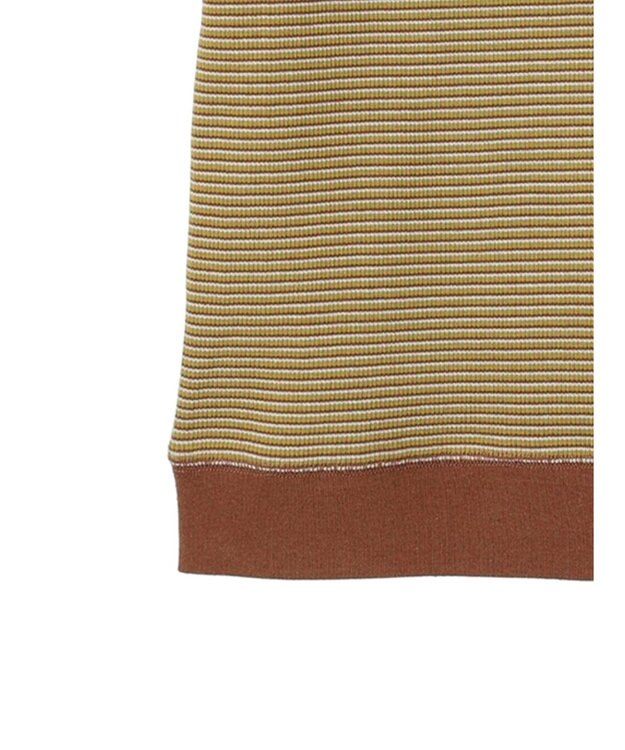 AMERICAN HOLIC ミジンボーダーカットプルオーバー Brown