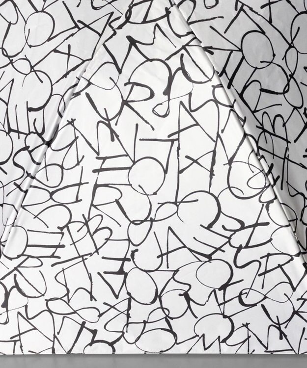 AURORA Beaurance ビューランス モノグラム柄 晴雨兼用傘 (折り畳み傘) 日傘 クリーム