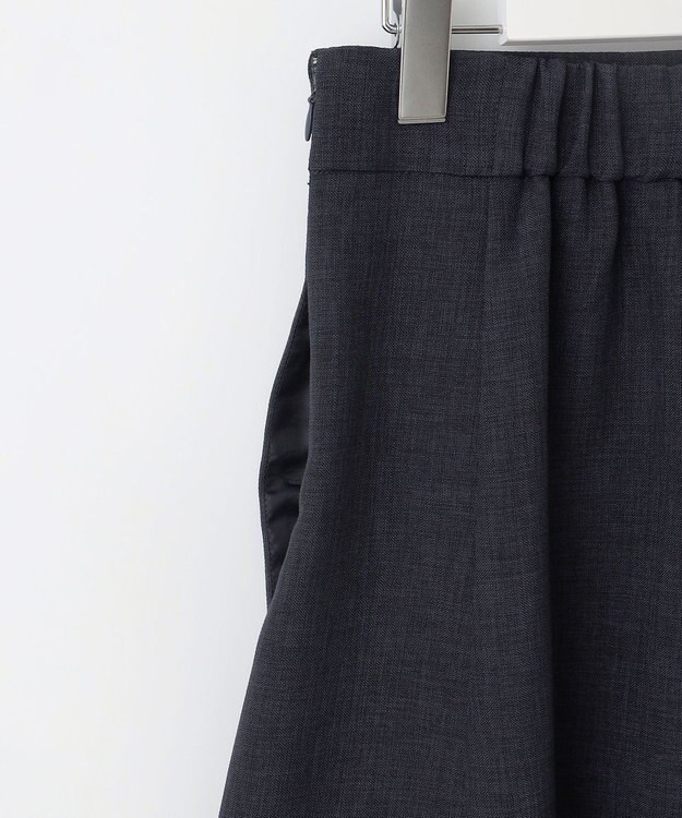 Feroux 【洗える】パールボタンジャケット×スカート セットアップ ネイビー系