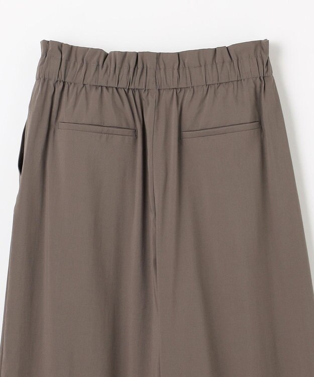 ANY 【新色追加/ウエストゴム】清涼リラックスハイウエストパンツ モカ