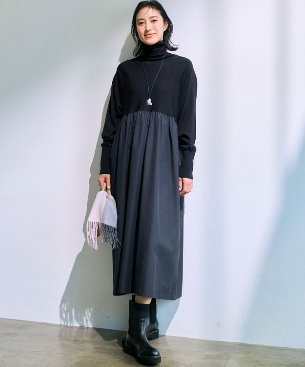 ICB モチーフロングネックレス シルバー系