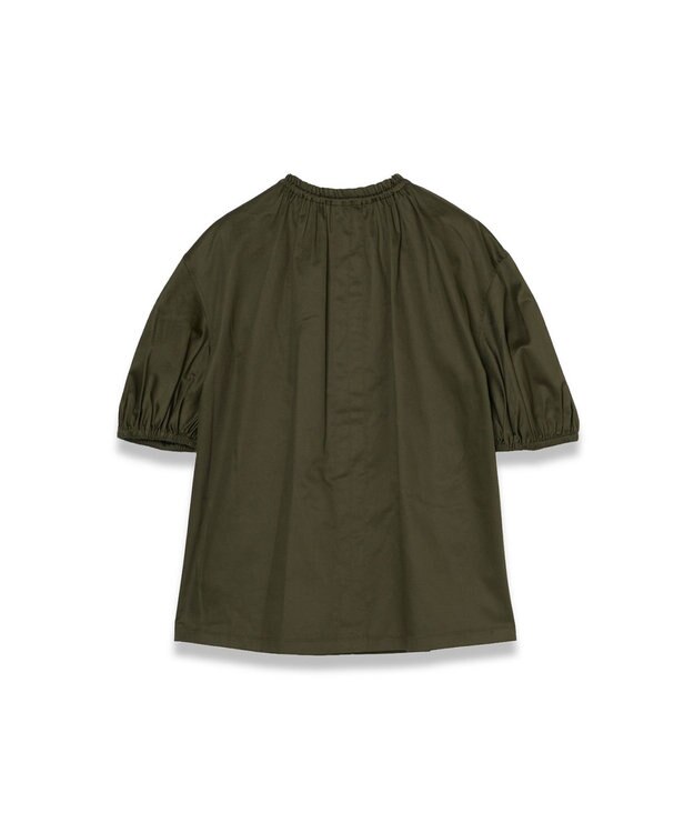 JOSEPH コットンサティーンブラウス　NADOR Palm Leaf