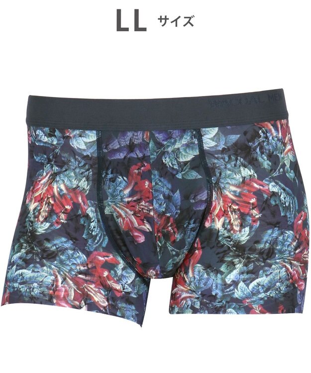WACOAL MEN WACOAL MEN ボクサーパンツ 【気持ちいいパンツ】 動いてもズレにくい フロントの安定性・快適性 前閉じ 下着 メンズ WT3439 /ワコールメン ダークネイビー