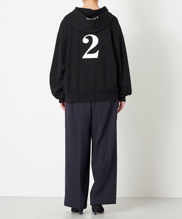 NAVE タブチ×NAVE ロゴフーディ ブラック系