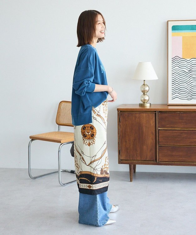 Green Parks アソートカレッジロゴ裏毛プルオーバー Navy