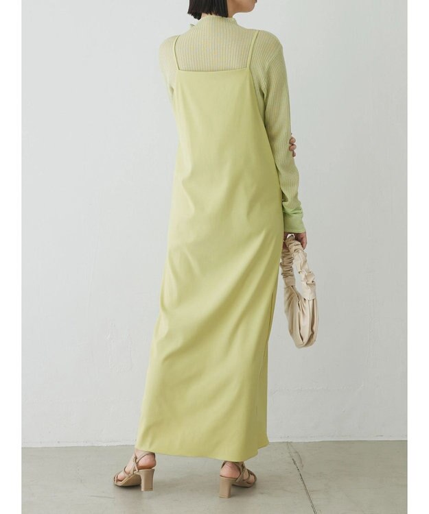 Green Parks AnriettMusee ２ＷＡＹキャミワンピース Lime Green