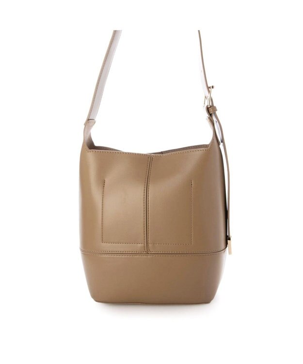 UNBILLION カシュカシュ cachecache / Ｔ字バックルミニショルダー ベージュ