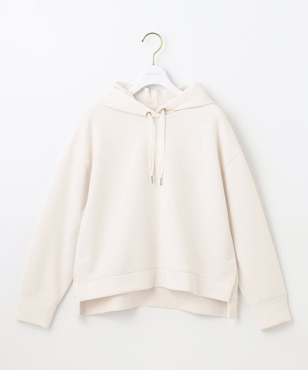 ANY SIS 【洗える】ダンボール パーカー アイボリー