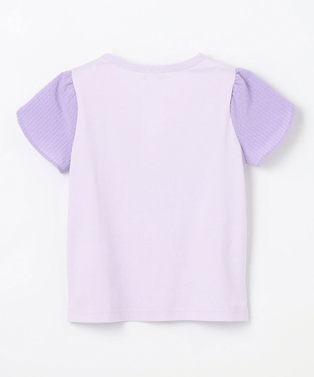 組曲 KIDS 【110-140㎝】スズランプリント Tシャツ ラベンダー