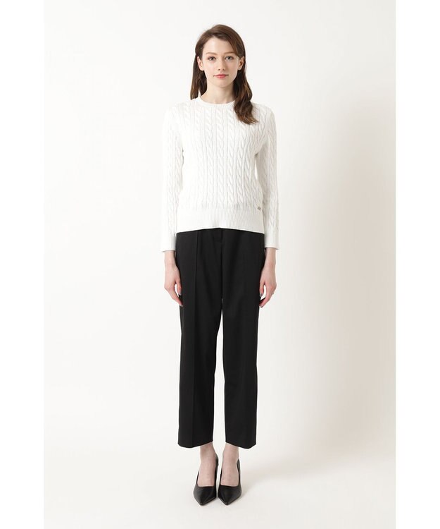 DAKS ハイテンションストレッチパンツ ブラック