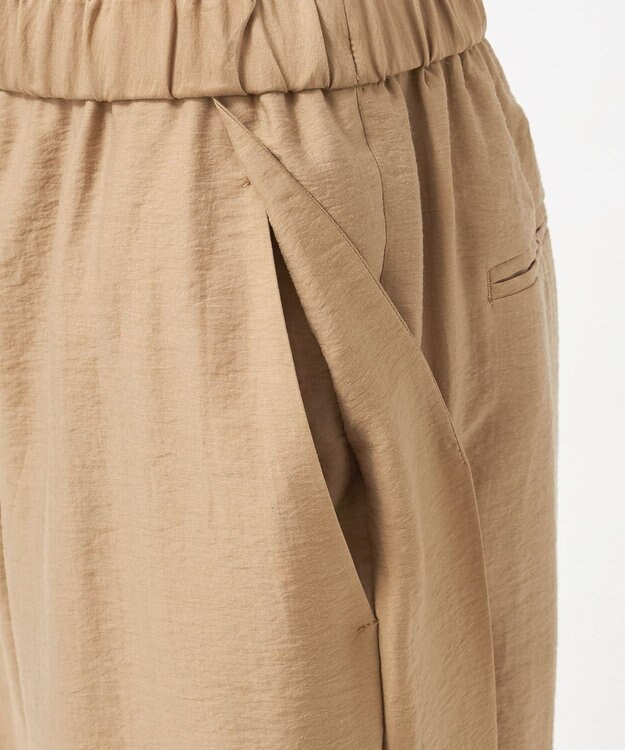 23区 【GOLD LABEL】シアーシルク パンツ キャメル系