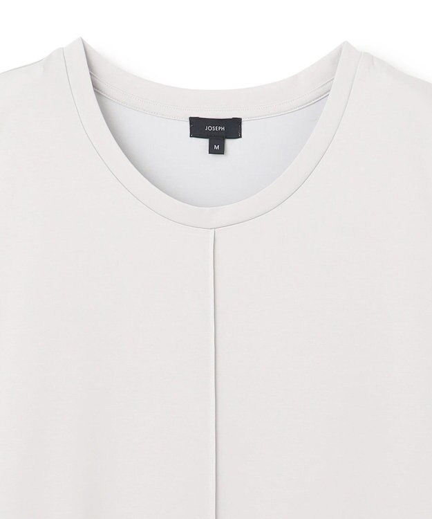 JOSEPH 【洗える】プレーティングジャージー　ドレス Light grey