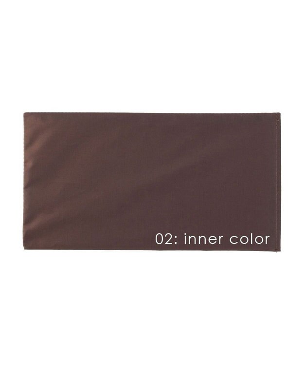 ROOTOTE 1331【仕切り+自立+撥水】LT.ラウンド.パルーティ.キルト-C 02：ブラウン