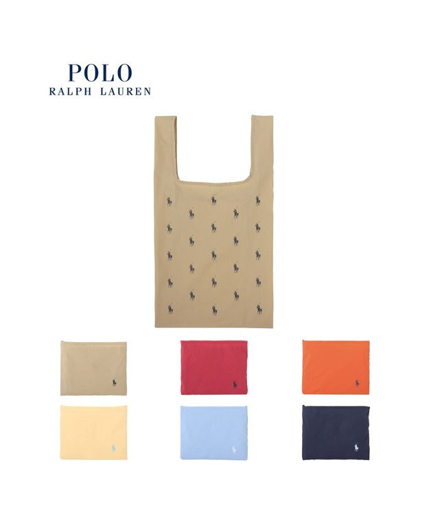 MOONBAT POLO RALPH LAUREN（ポロ ラルフ ローレン）ポロポニー ポケッタブル レインバック ネイビーブルー