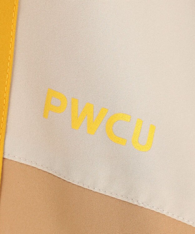 PW CIRCULUS 【撥水加工/ストレッチ】【MEN】カラーブロッキング ブルゾン  ゴルフ イエロー系