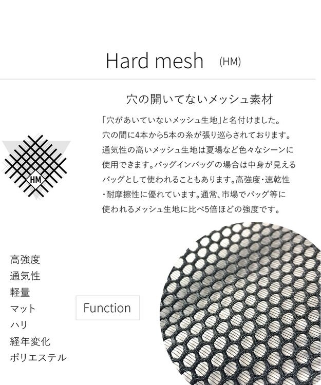 LIVERAL ENJYU Ⅱ ショルダーバッグ BLACK(MESH)