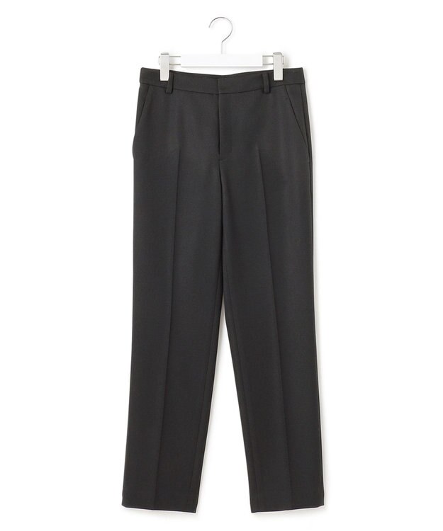 23区 L 【CLASSY.1月号掲載/洗える】ウールライクカルゼ テーパード パンツ ネイビー系