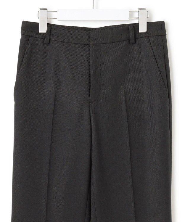 23区 L 【CLASSY.1月号掲載/洗える】ウールライクカルゼ テーパード パンツ ネイビー系