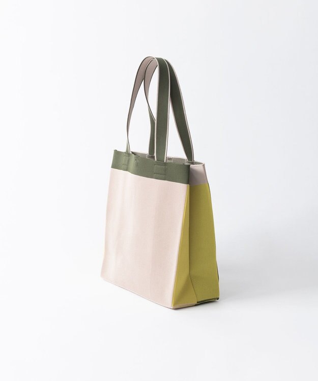 TRICOTE バイカラーペーパーバッグ 82BEIGE