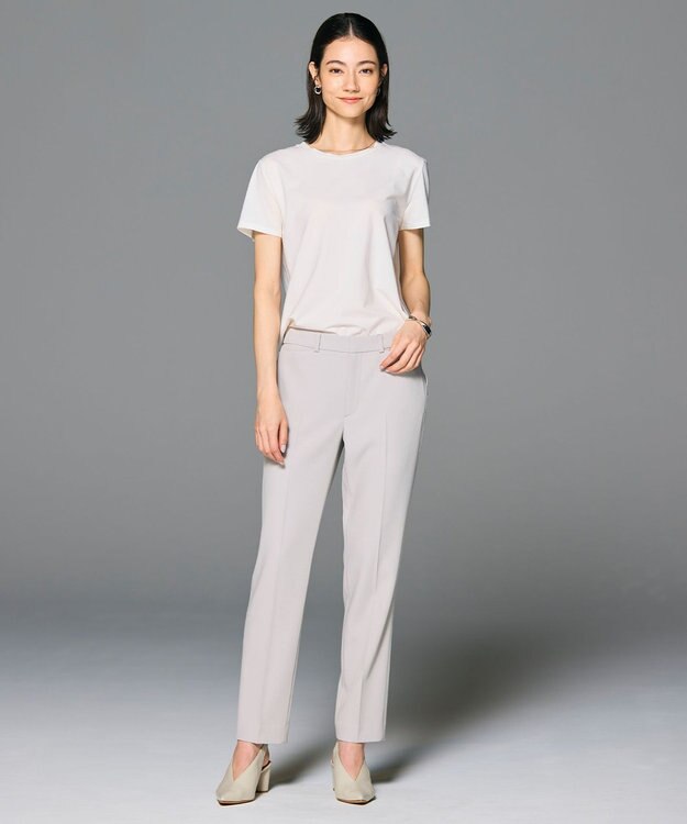 BEIGE， 【L-size・セットアップ対応】LUIZA / クロップドパンツ L.Gray