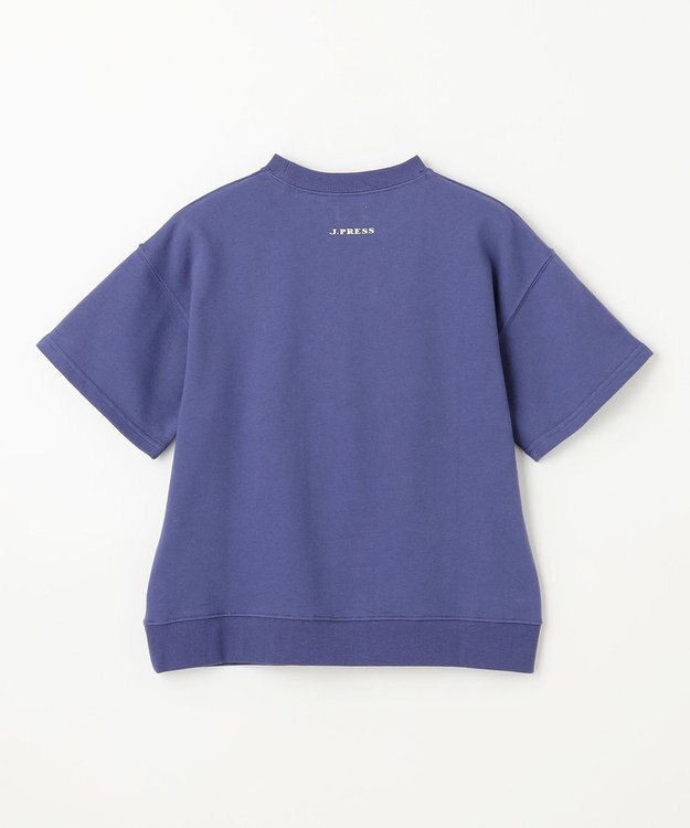 J.PRESS KIDS 【140-170cm】バックブル ミニ裏毛 半袖トレーナー ダルブルー系