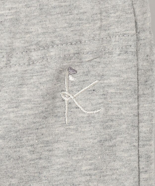 組曲 KIDS 【110-140cm】ストレッチ天竺 レギンス(フルレングス) グレー系