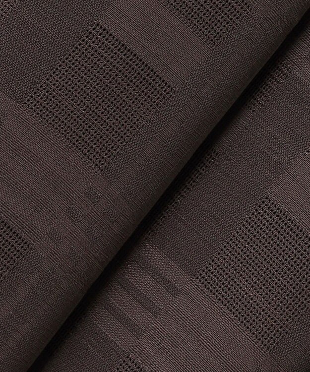 J.PRESS LADIES 【洗える】スラブカラミチェック スカート ブラウン系