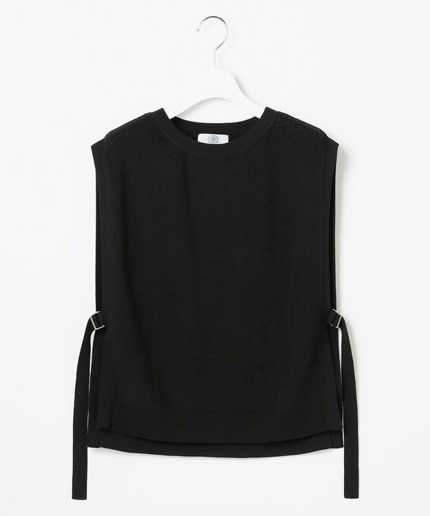 J.PRESS LADIES ニット ベスト ブラック系