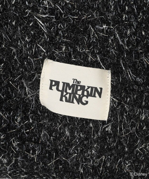 Green Parks ナイトメア／ラメメッシュニットプルオーバー Black