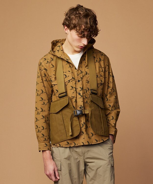 JOSEPH ABBOUD MOUNTAIN 【FILSON】 MESH GAME BAG ベージュ系