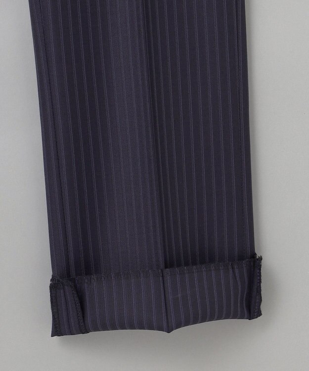 GOTAIRIKU 【Loro Piana Fabric】365 通年スーツ(ネイビー×ストライプ) ネイビー系1