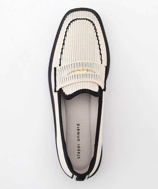 steppi 【VERY掲載 / 撥水 / 洗える】コインローファー エクリュ