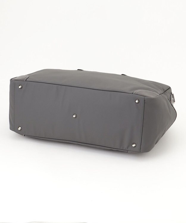 UNBILLION Otias ポリウレタンコーティングナイロンボストン グレー