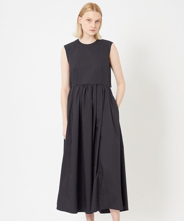 BEIGE，  HYDRANGEA / フレアワンピース Black