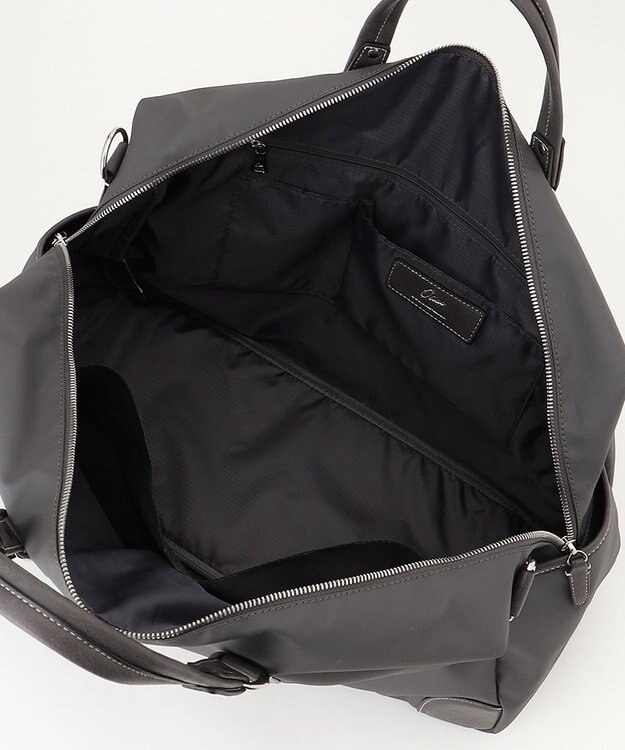 UNBILLION Otias ポリウレタンコーティングナイロンボストン グレー