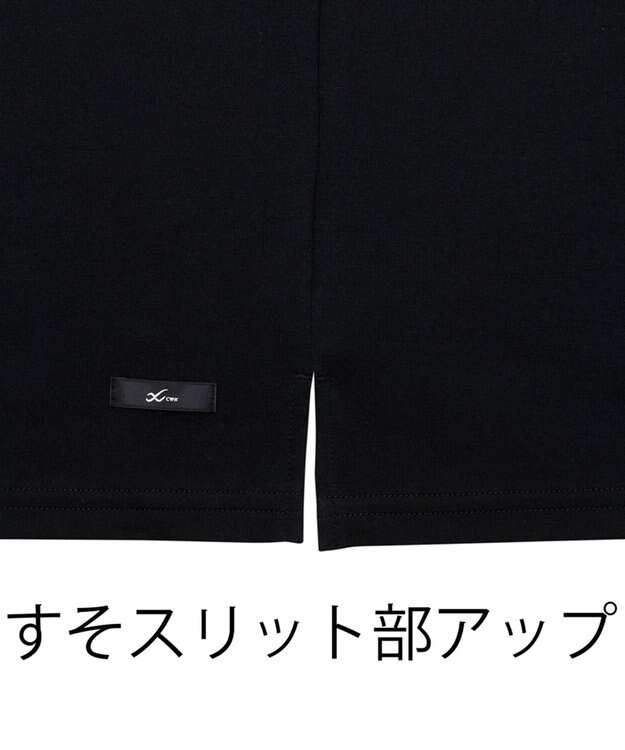 CW-X 【UNISEX】 CW-X トップス 長袖 綿(表側) 吸汗速乾性(本体) ユニセックス DLR149 /ワコール ブラック