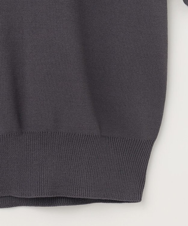 ANY SIS L 【洗える】コクーンスリーブ ニット スレート