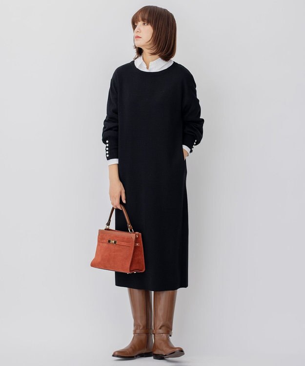 23区 【CLASSY.12月号掲載】RAFFINATA ショルダー バッグ ブラウン系