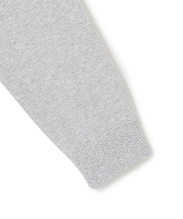 23区 S 【洗える】クリアコットンテリー ストライプフリル スウェット ライトグレー系