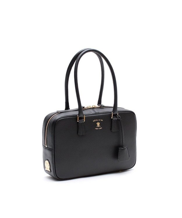 A.D.M.J. 【牛革】ベーシックボストンバッグ28cm｜お受験・通勤・セレモニー シッコク