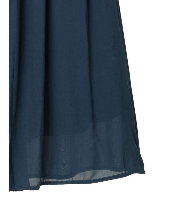 AMERICAN HOLIC エアリーギャザーガウチョパンツ【裏地：接触冷感】 Blue