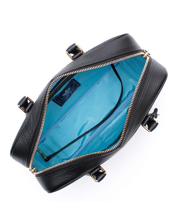 A.D.M.J. 【牛革】ベーシックボストンバッグ28cm｜お受験・通勤・セレモニー シッコク