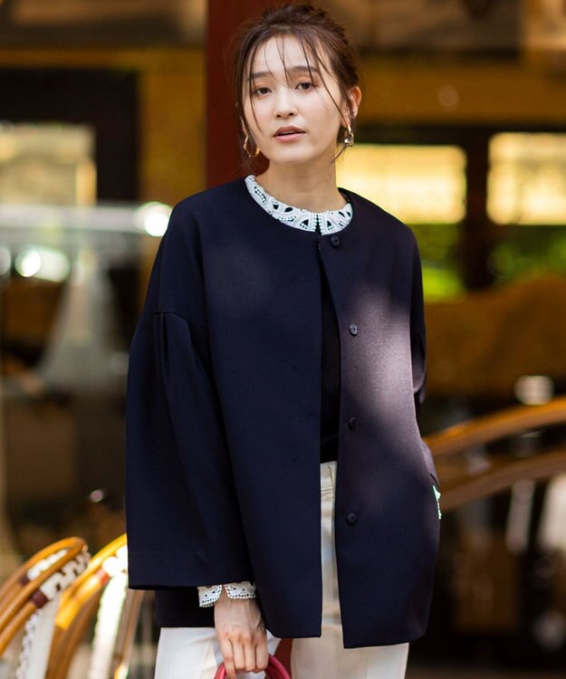 ANY SIS L 【UVカット】セレモニードルマン ジャコット ネイビー