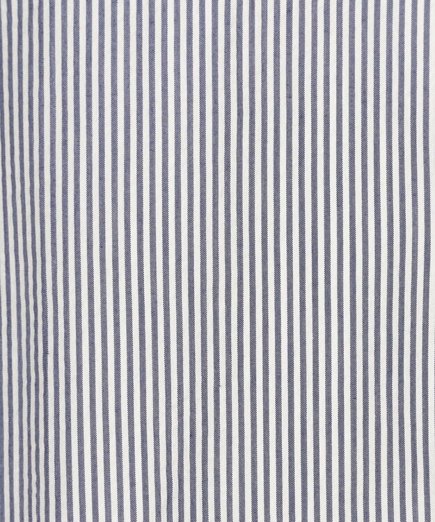 J.PRESS MEN 【KING SIZE】【クールマックス】サッカーストライプ／マイクロギンガムチェック シャツ/B.D ネイビー系1