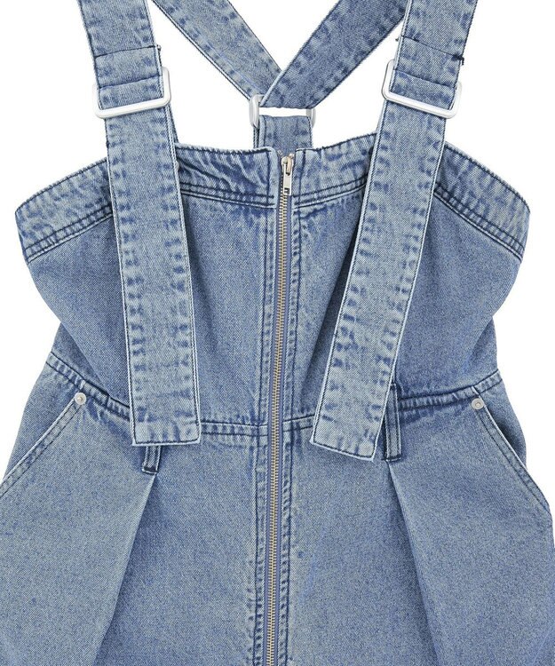 Green Parks ・ＳＵＧＡＲ　ＳＰＯＯＮ　２ｗａｙデニムジャンスカ Indigo