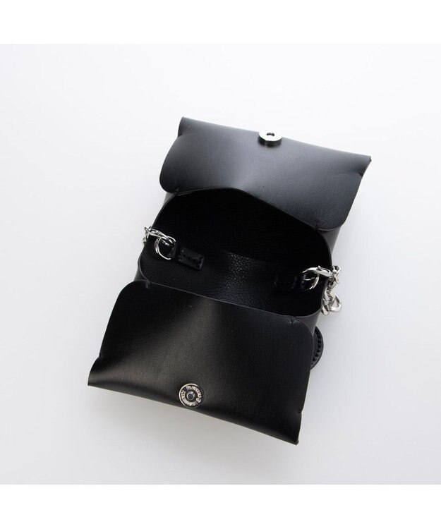 UNBILLION カシュカシュ cachecache / ハートマイクロチャームショルダー ブラック