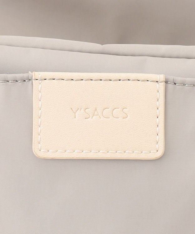 Y'SACCS 【ナイロンタフタ】トラベルボストン グレージュ