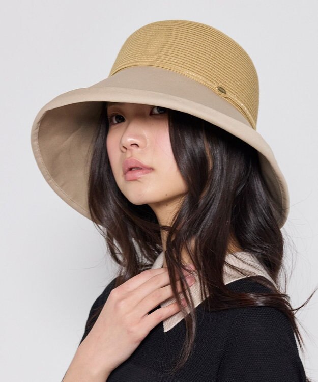TOCCA 【サイズ調整可】BRAID COMBI HAT ハット [新色]ベージュ系